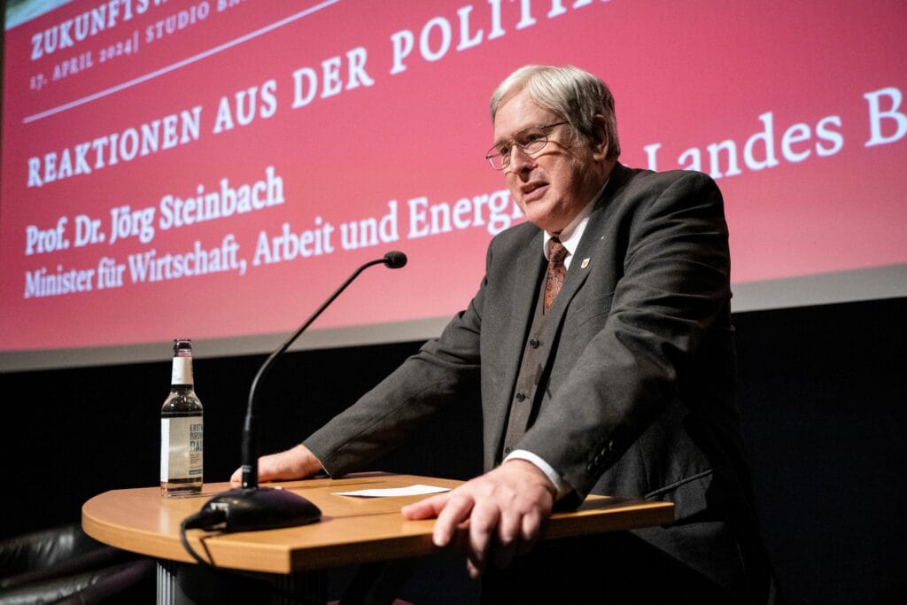 Prof. Dr.-Ing. Jörg Steinbach, Minister für Wirtschaft, Arbeit und Energie, Brandenburg