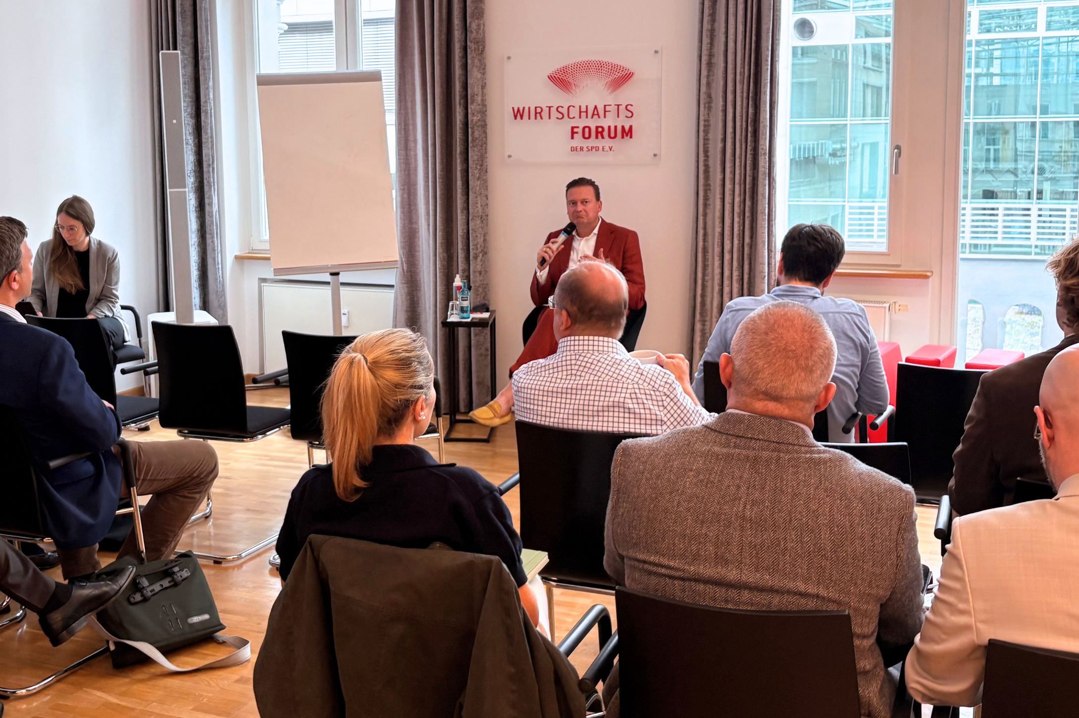 Interne Arbeitssitzung im Fachforum Finanzen und Kapitalmarkt
