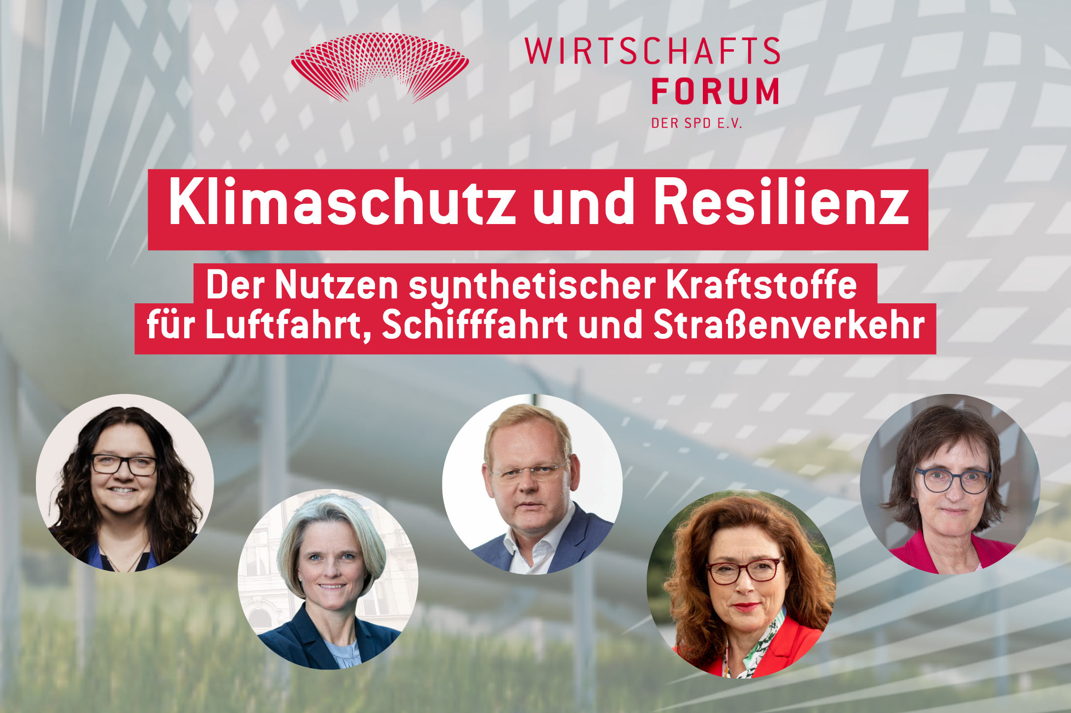 Arbeitssitzung zu synthetischen Kraftstoffen mit Anja Troff-Schaffarzyk, MdB